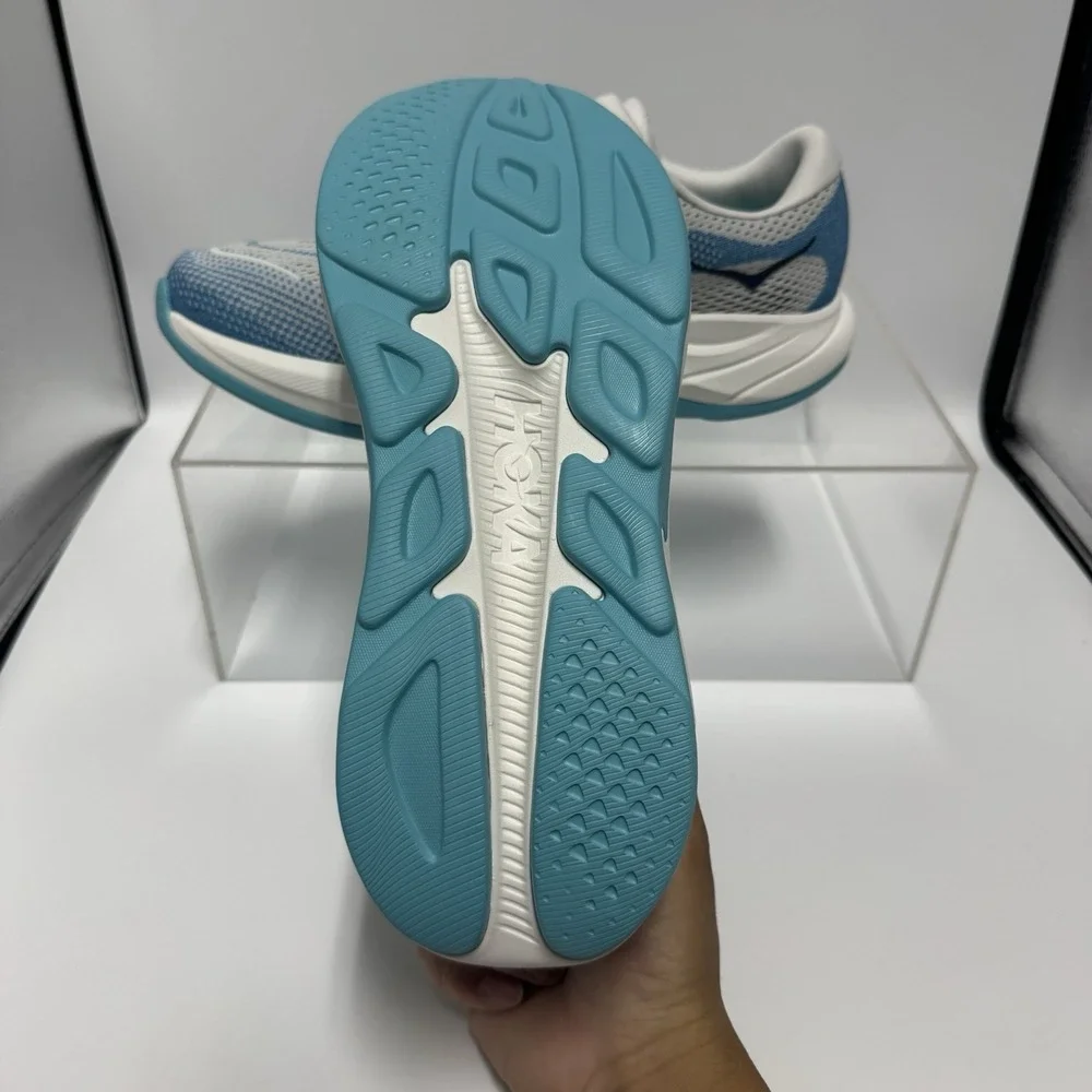 Brand New Hoka Rincon 4 Blue White 1155130 FSK Running Shoes Men's Size 8.5 D